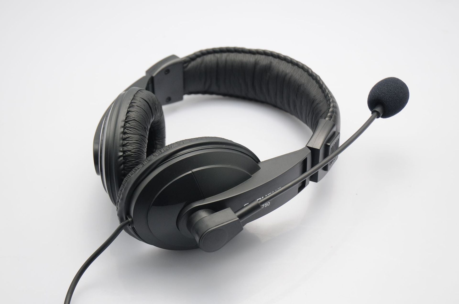 Head-mounted Computer Notebook Phone Wired Headset